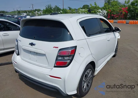 2019 Chevrolet Sonic Lt Auto from USA, damaged, VIN 1G1JD6SB5K4107429